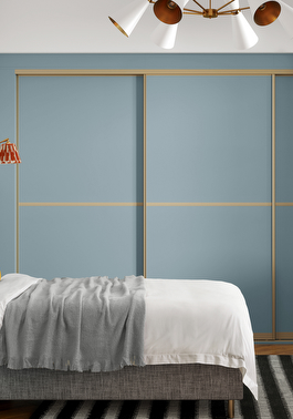 Sliding wardrobe doors in fjord