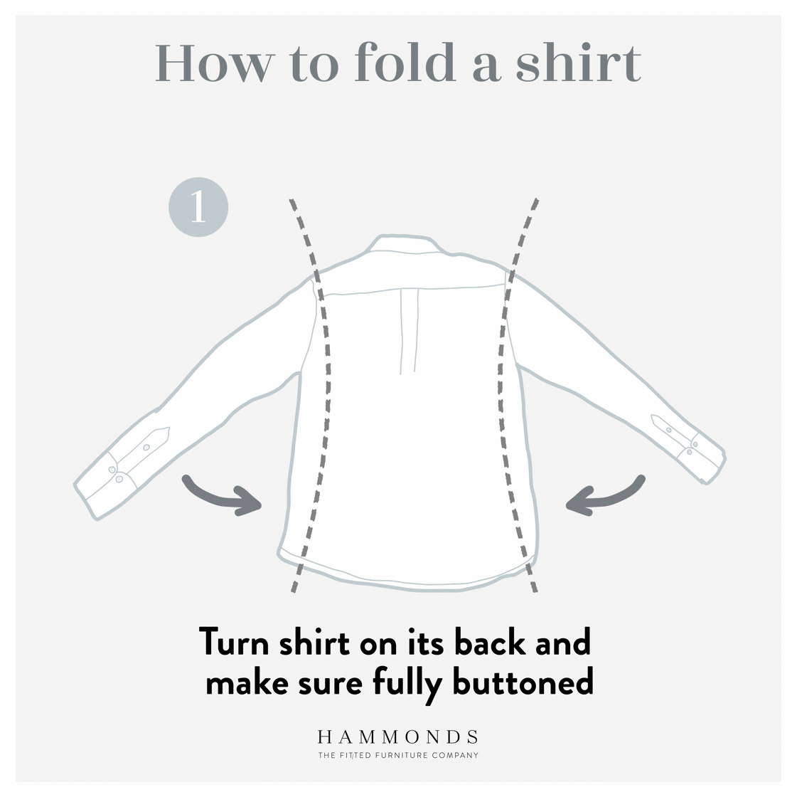 How to Fold a Button-Up Shirt Three Ways