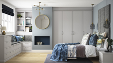 Libretto Light Grey Fitted Wardrobes