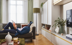 white living room storage with tv unit