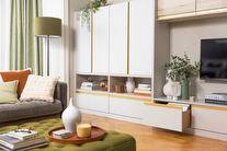 Linje fitted tv unit and storage