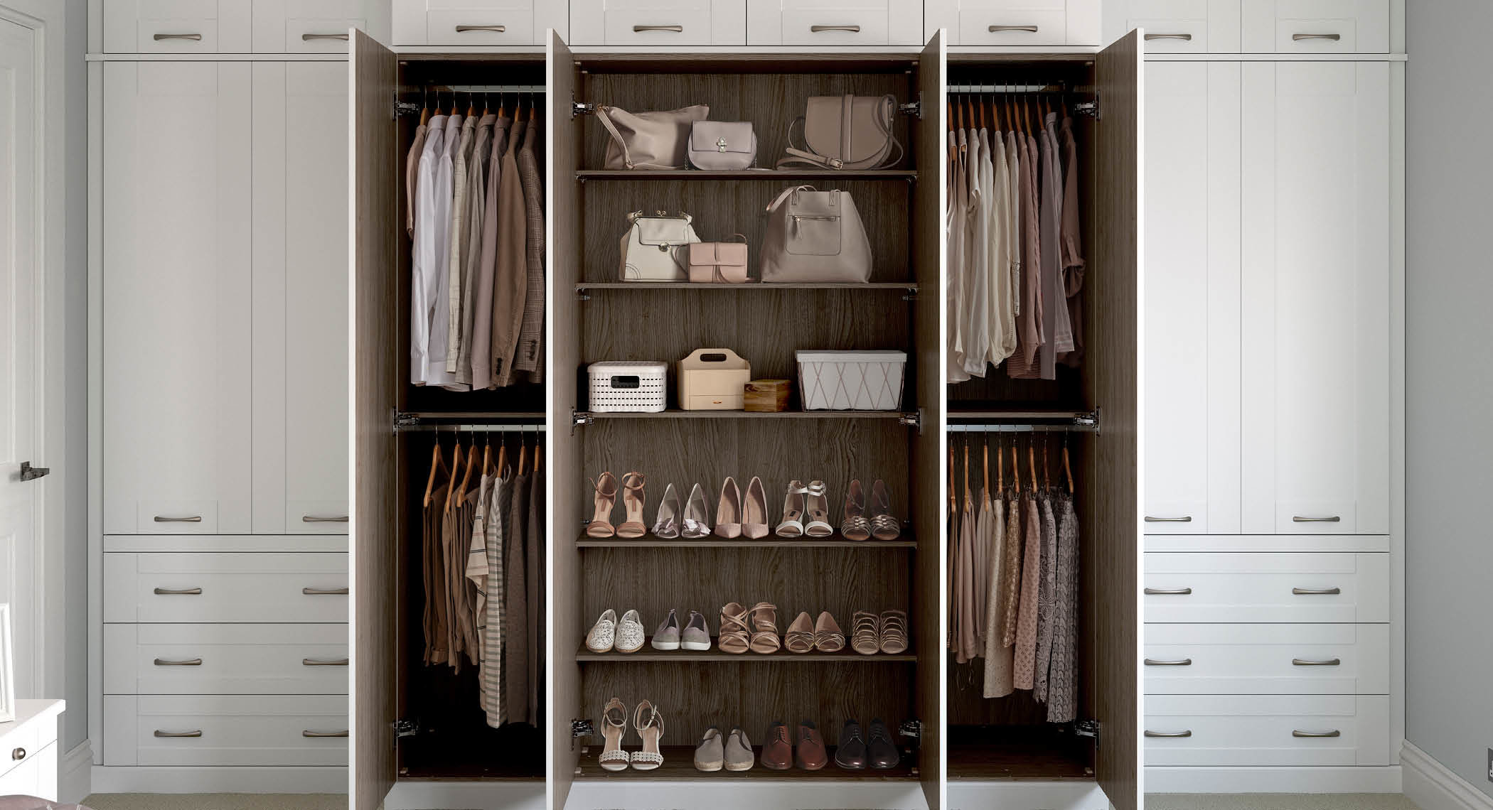 Fitted wardrobe outlet furniture