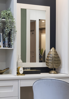 Langton white fitted home office