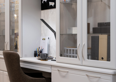 Libretto Light Grey Office at Shrewsbury Showroom