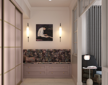 sliding wardrobe doors in Peony