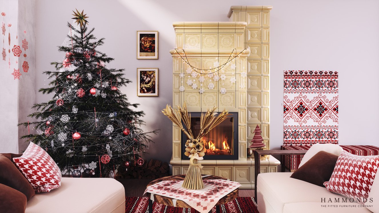 Christmas Living Room Decorations from Around the World 5